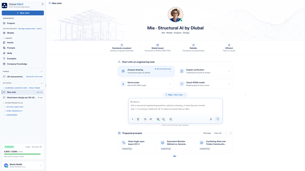 Mia AI chatbot mentioned on a display interface at a digital launch event.